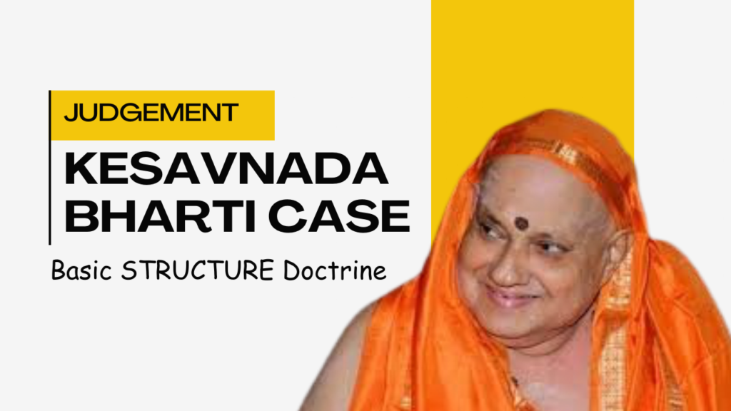 Kesavananda Bharati Vs state of Kerala judgement