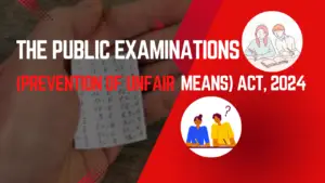 The Public Examinations (Prevention of Unfair Means) Act, 2024