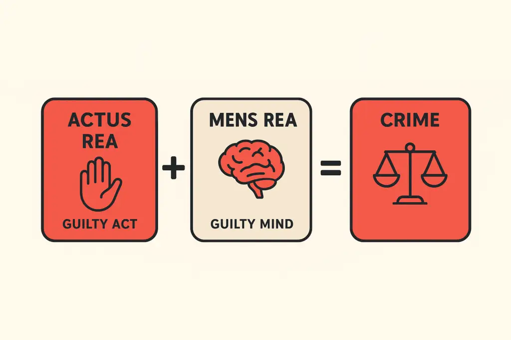 Mens & Actus rea in Criminal Liabililty